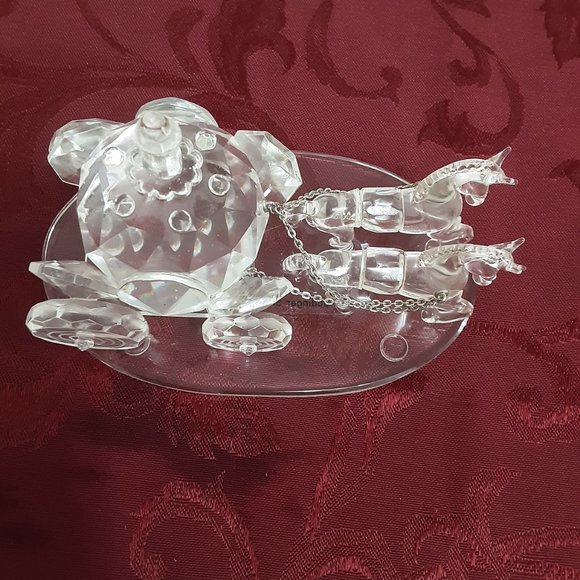 Godinger Silver Art Co. Ltd 2004 Crystal Coach Figurine - Picture 3 of 4